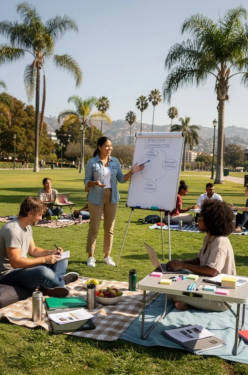 Illustration of Lean methodology principles for workflow optimization.